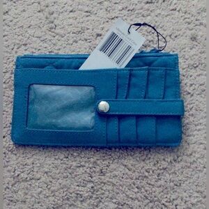 Vera Bradley Quilted Blue Wallet